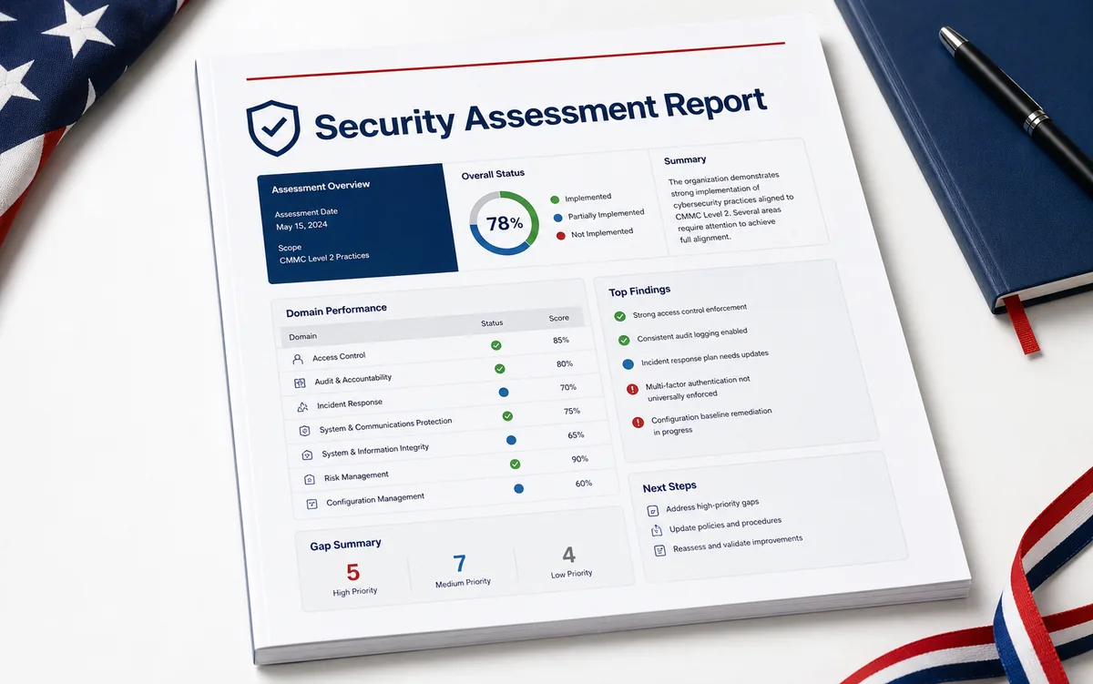 ComplianceAide security assessment report preview
